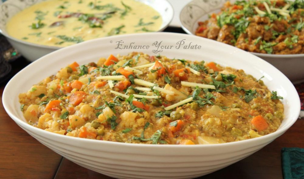 Vegetable Pearl Millet Recipe – Bajra Khichdi (One Pot Meal)