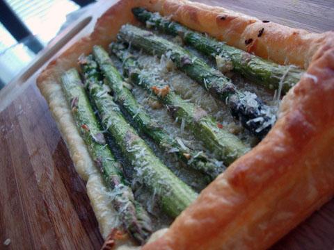 Quick Asparagus Tart