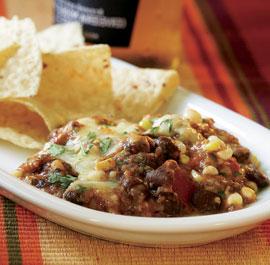 WARM BLACK BEAN & CHIPOLTLE DIP