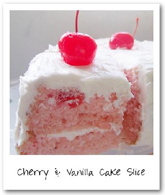 Cherry and Vanilla Cake