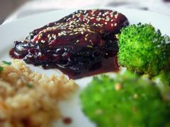 Balsamic-glazed Chicken Breasts